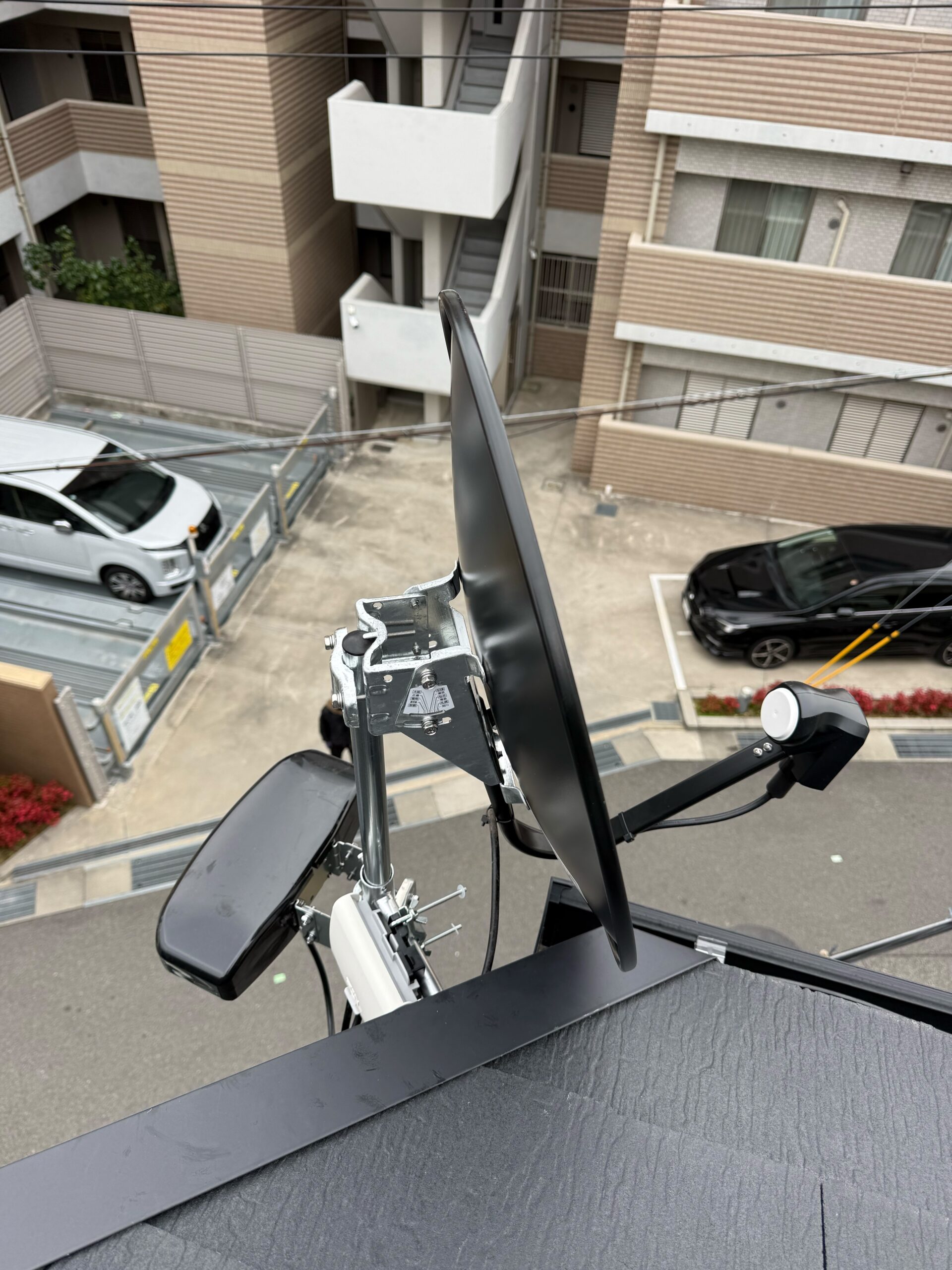 line album アンテナ施工写真 260317 4