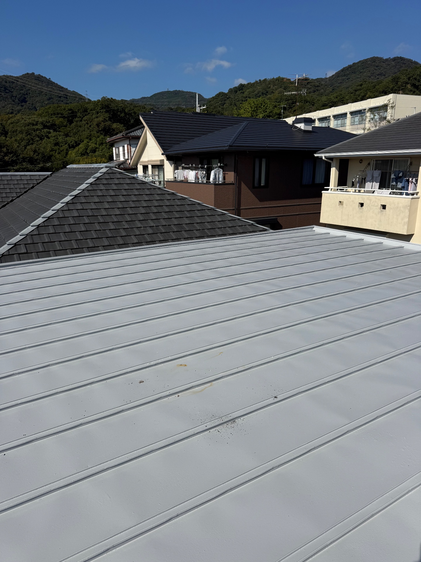 兵庫県宝塚市の地デジ新規（アンテナ）施工写真